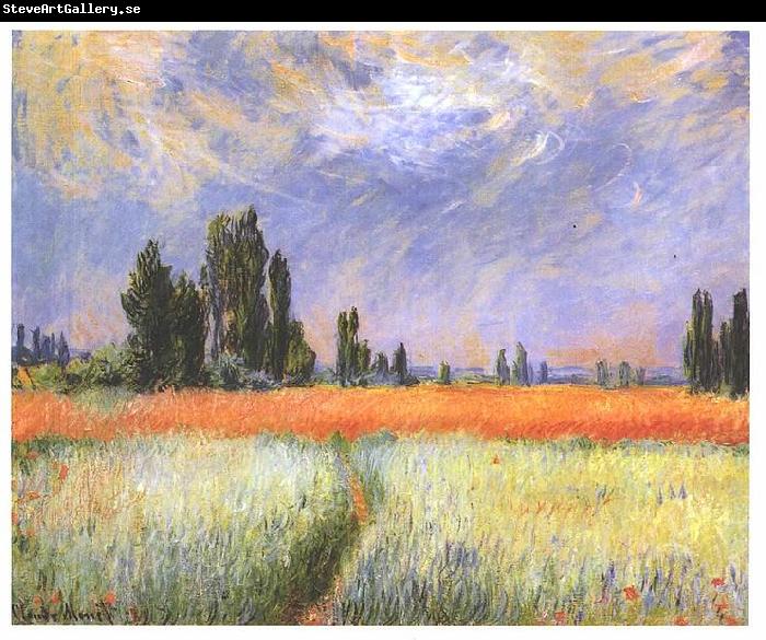 Claude Monet Wheatfield